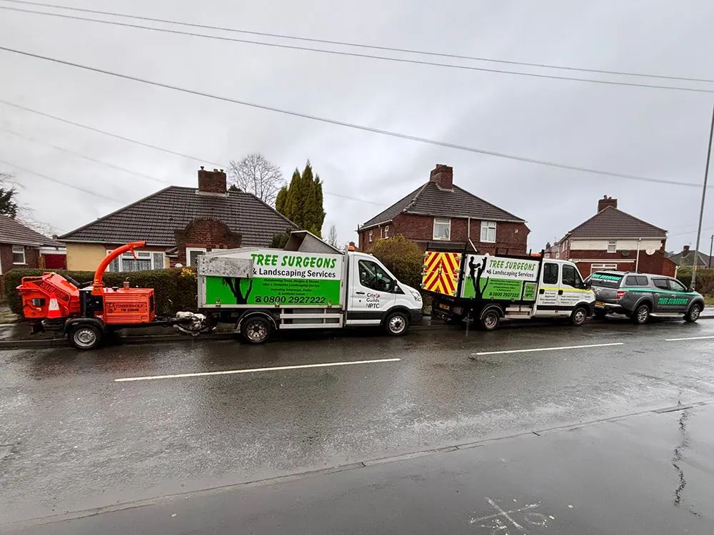 tree-surgeons-landscaping-vehicles